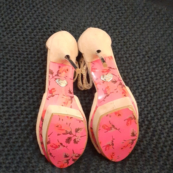 BETSY Johnstone size 10 leather platform shoes - Picture 2 of 10